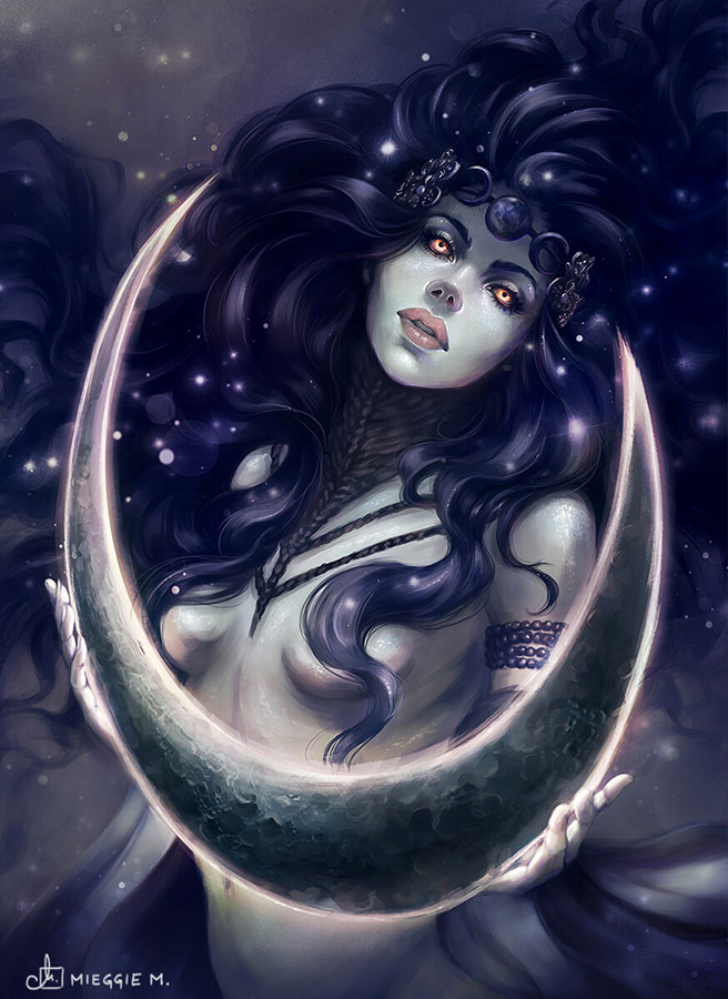 meggie-m-chors-moon-goddess-meggie-ilustracja-fantasy