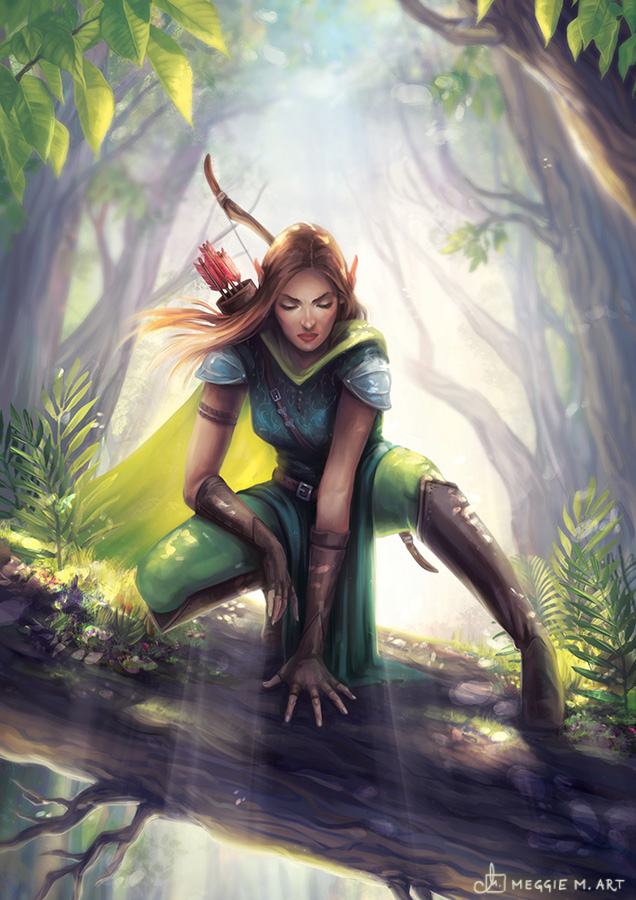 elven-forest-archer-fantasy-cover